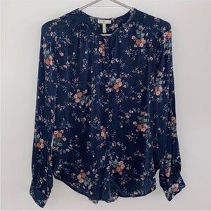 Joie Silk Floral Blouse Size XS